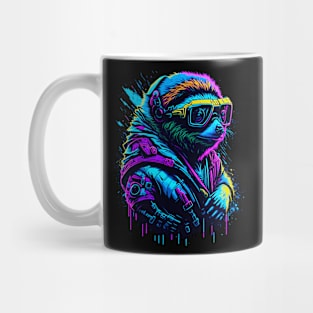 Sloth Cyberpunk Mug